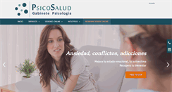 Desktop Screenshot of gabinetepsicosalud.com